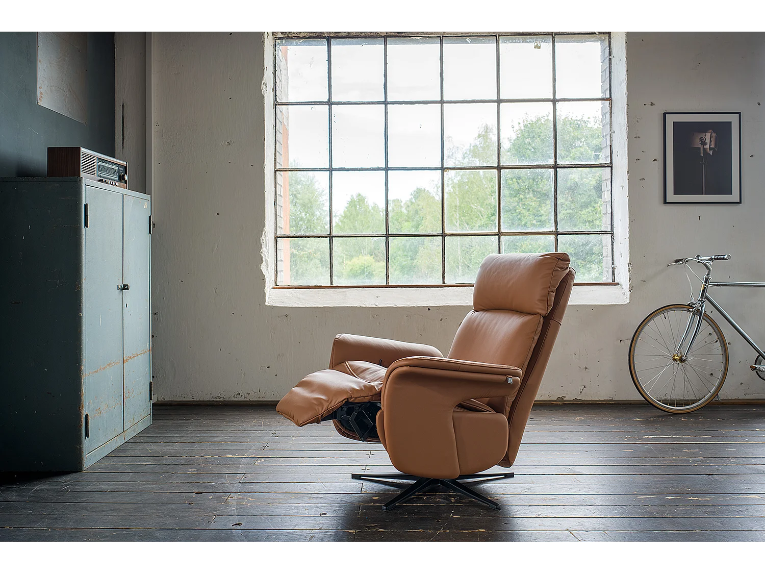 Sillón - marrón piel - NAMA