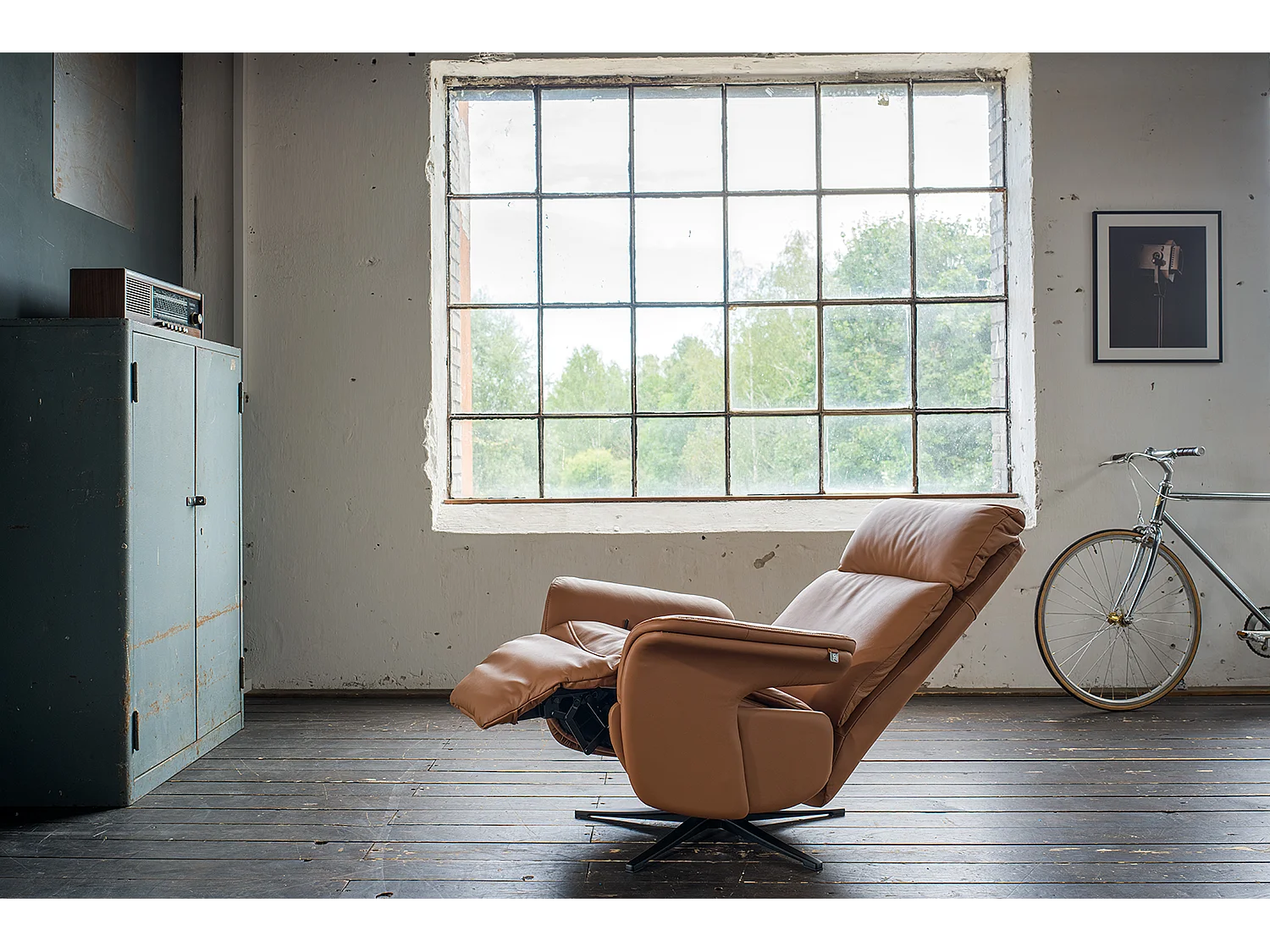 Sillón - marrón piel - NAMA