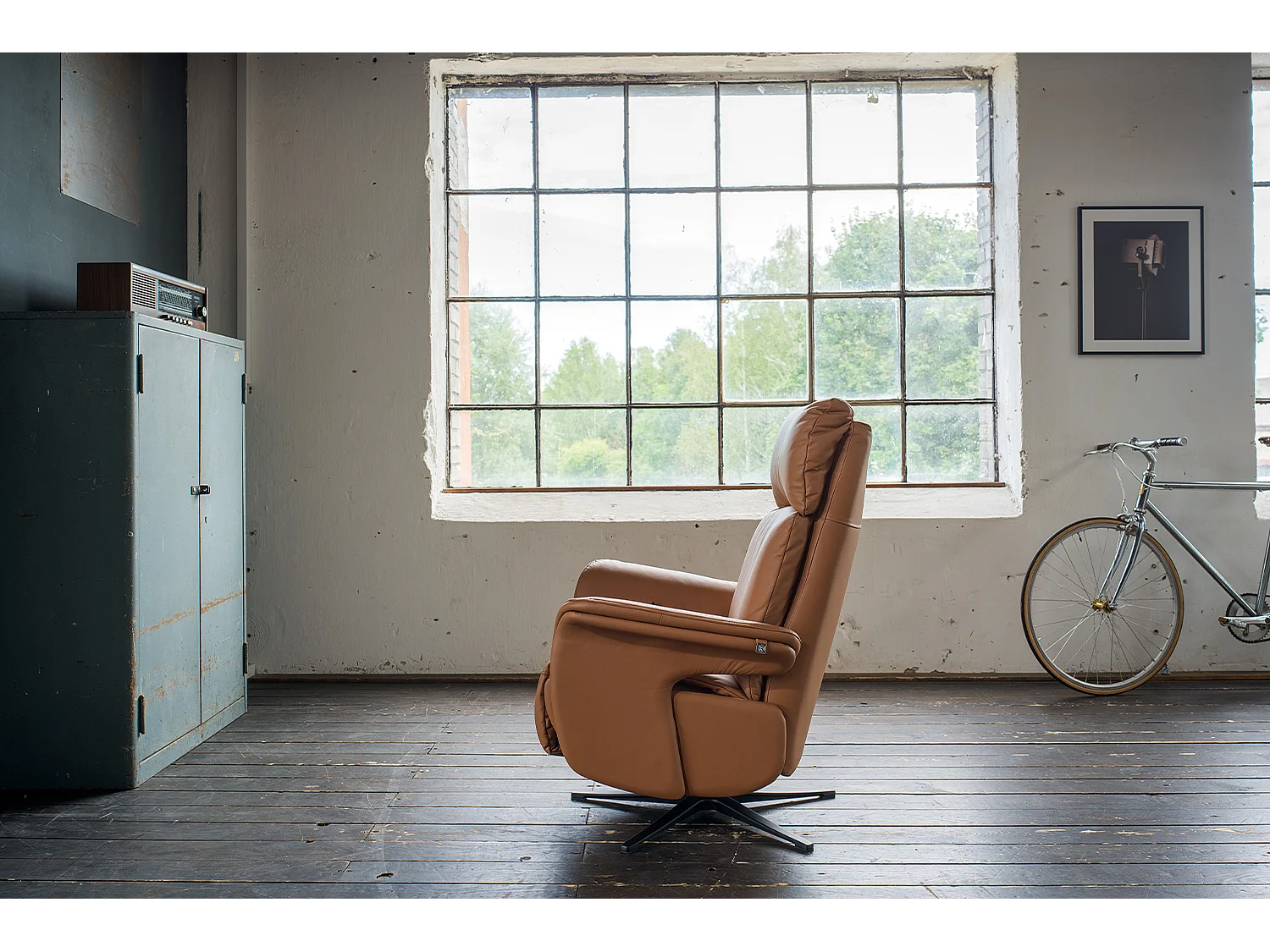 Sillón - marrón piel - NAMA