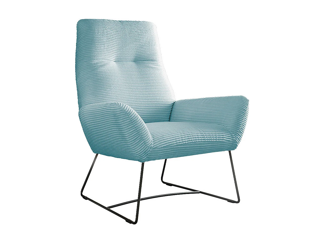 Poltrona singola - azzurro chiaro  - BISA