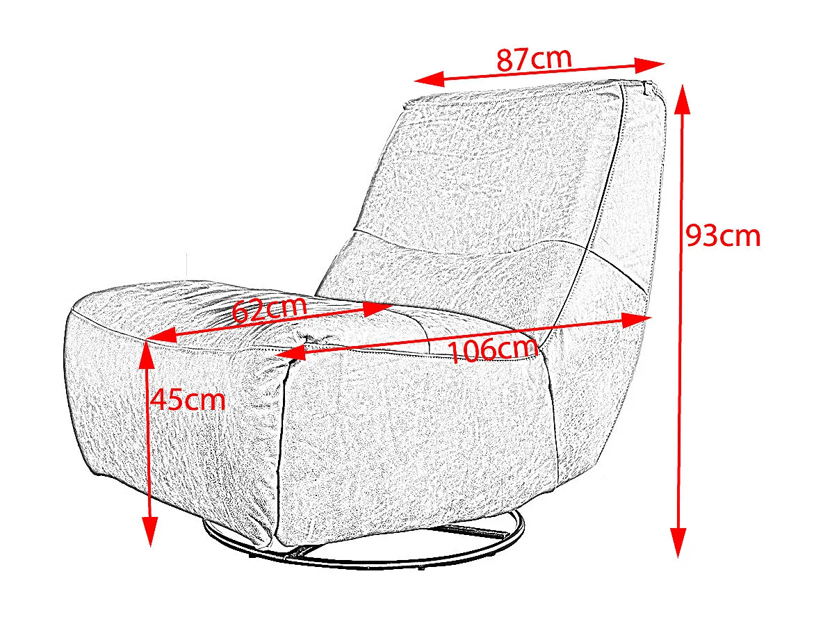 Elektrisch - Taupe Leer - CINE