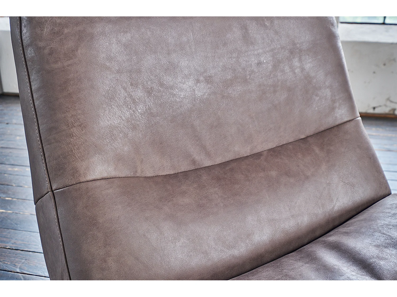 Relaxsessel - Taupe Leder - CINE
