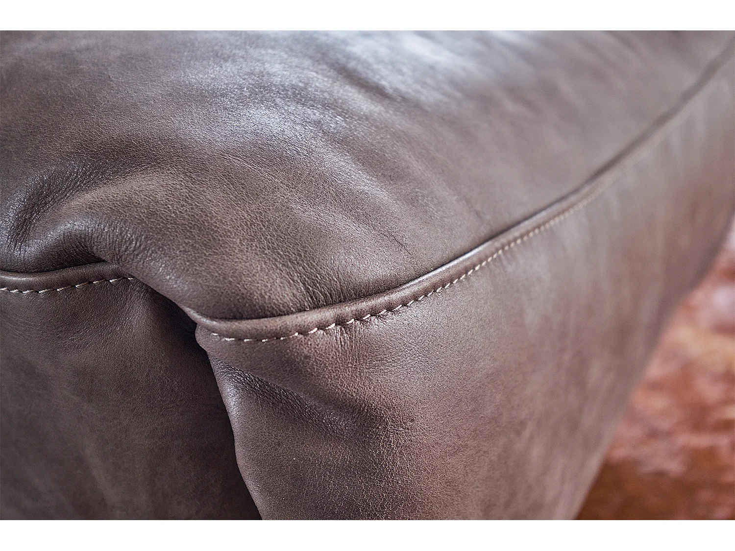 Relaxsessel - Taupe Leder - CINE