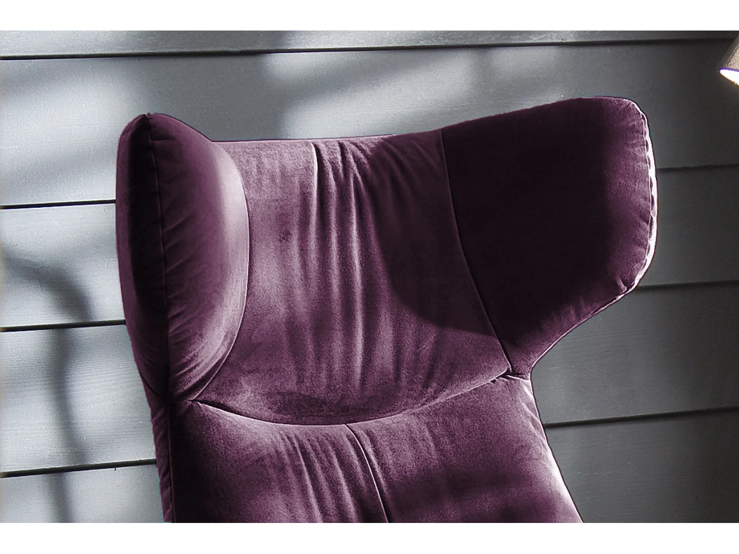 Fauteuil - Violette Velours - LOTTE