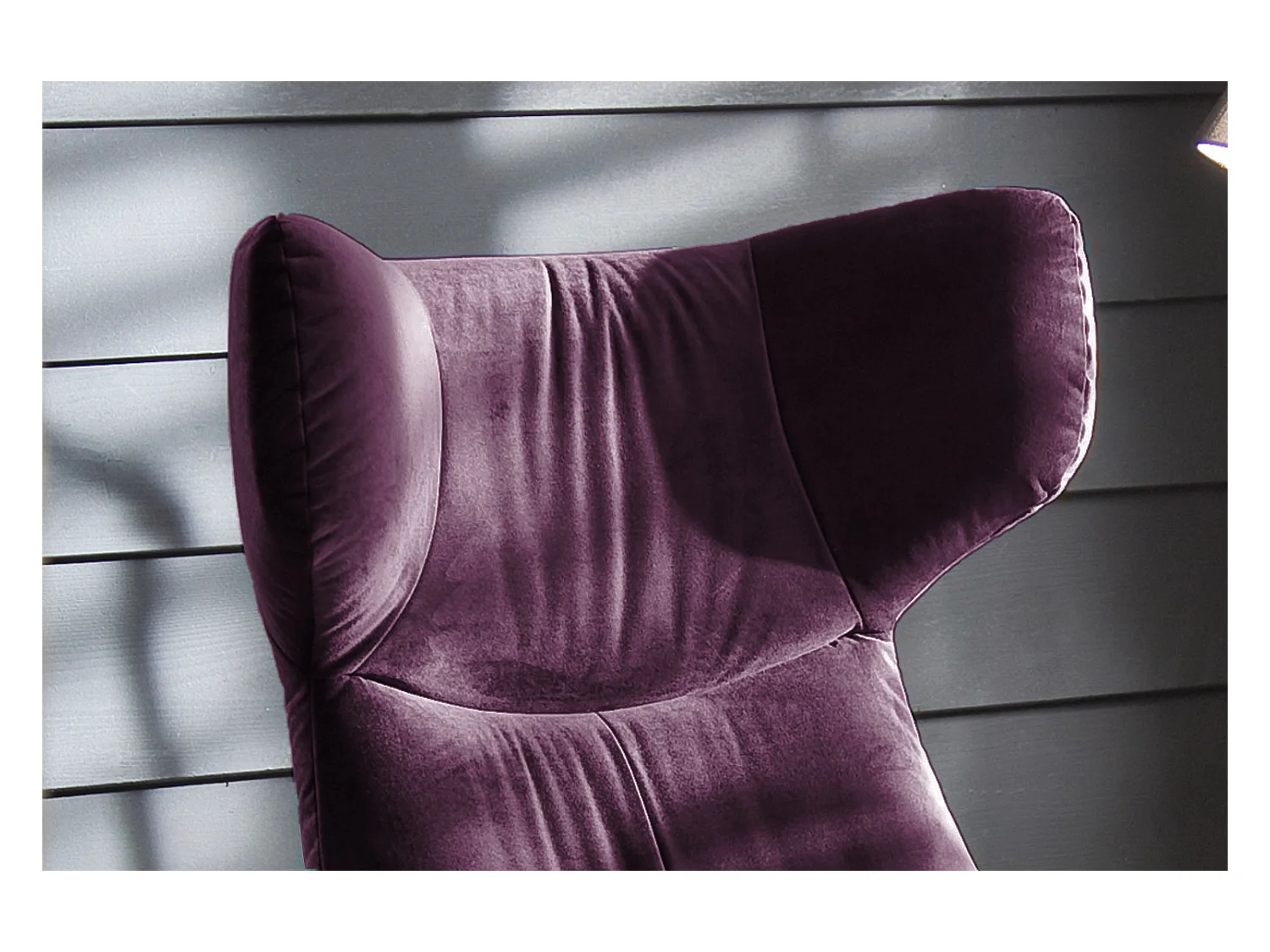 Sillón - Violeta terciopelo - LOTTE