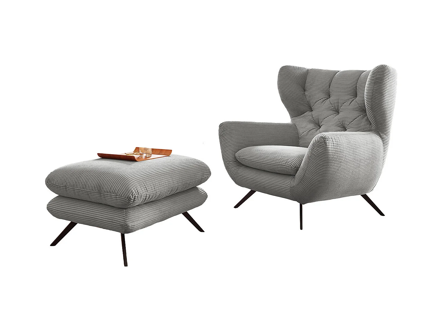 CHARME - Lichtgrijs Koord - CHARME