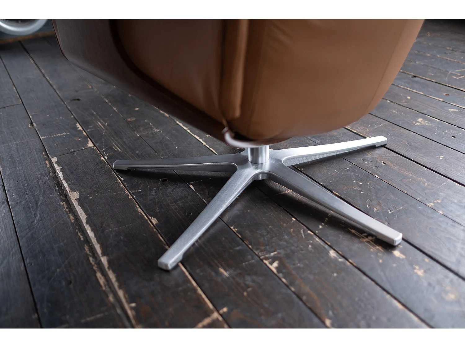 Relaxsessel - Braun Leder - TOSAR