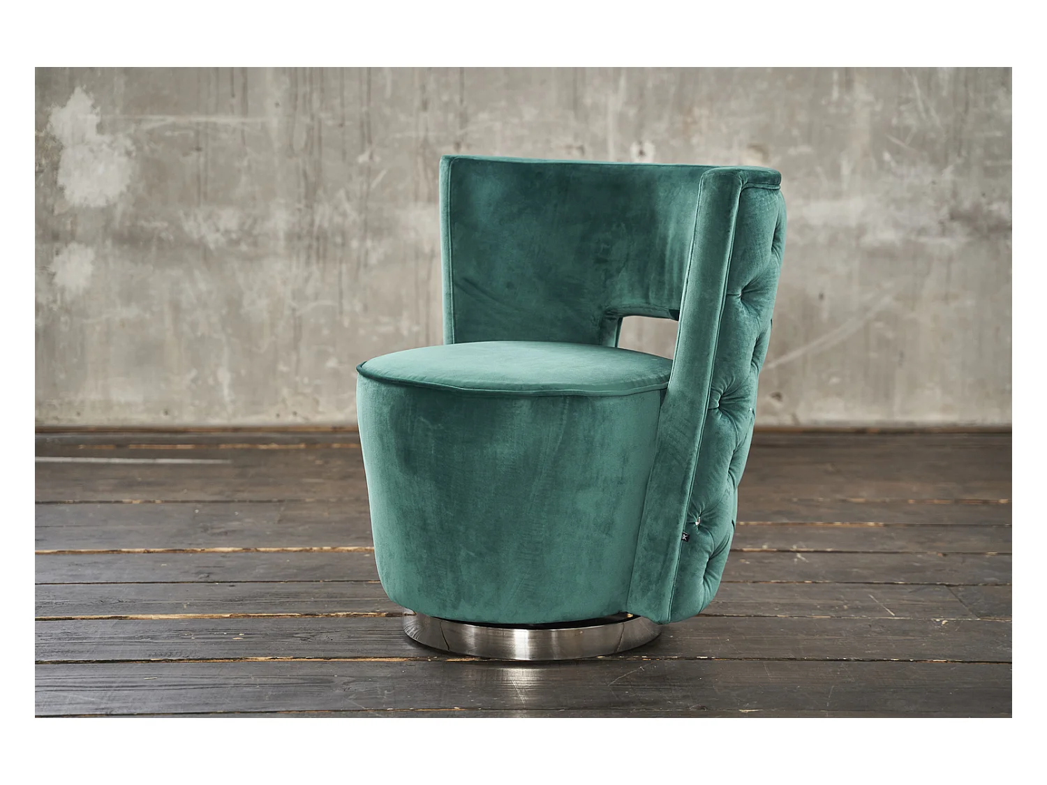 Sessel - Grün Webstoff - SENSO