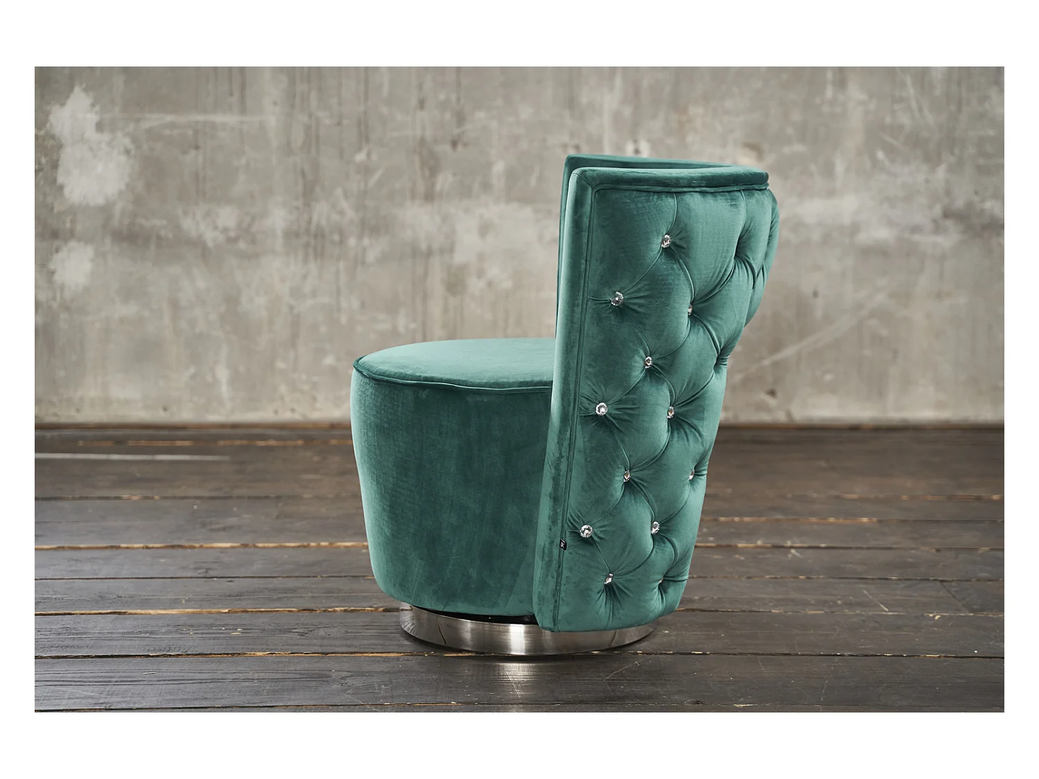 Sessel - Grün Webstoff - SENSO