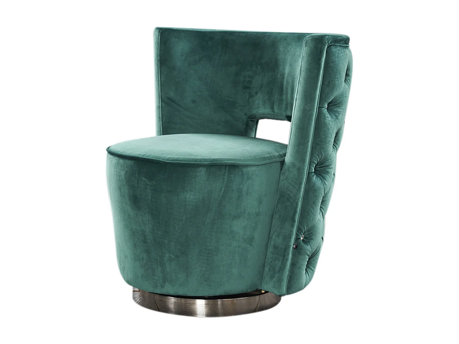 Fauteuil - Vert tissu tissé - SENSO