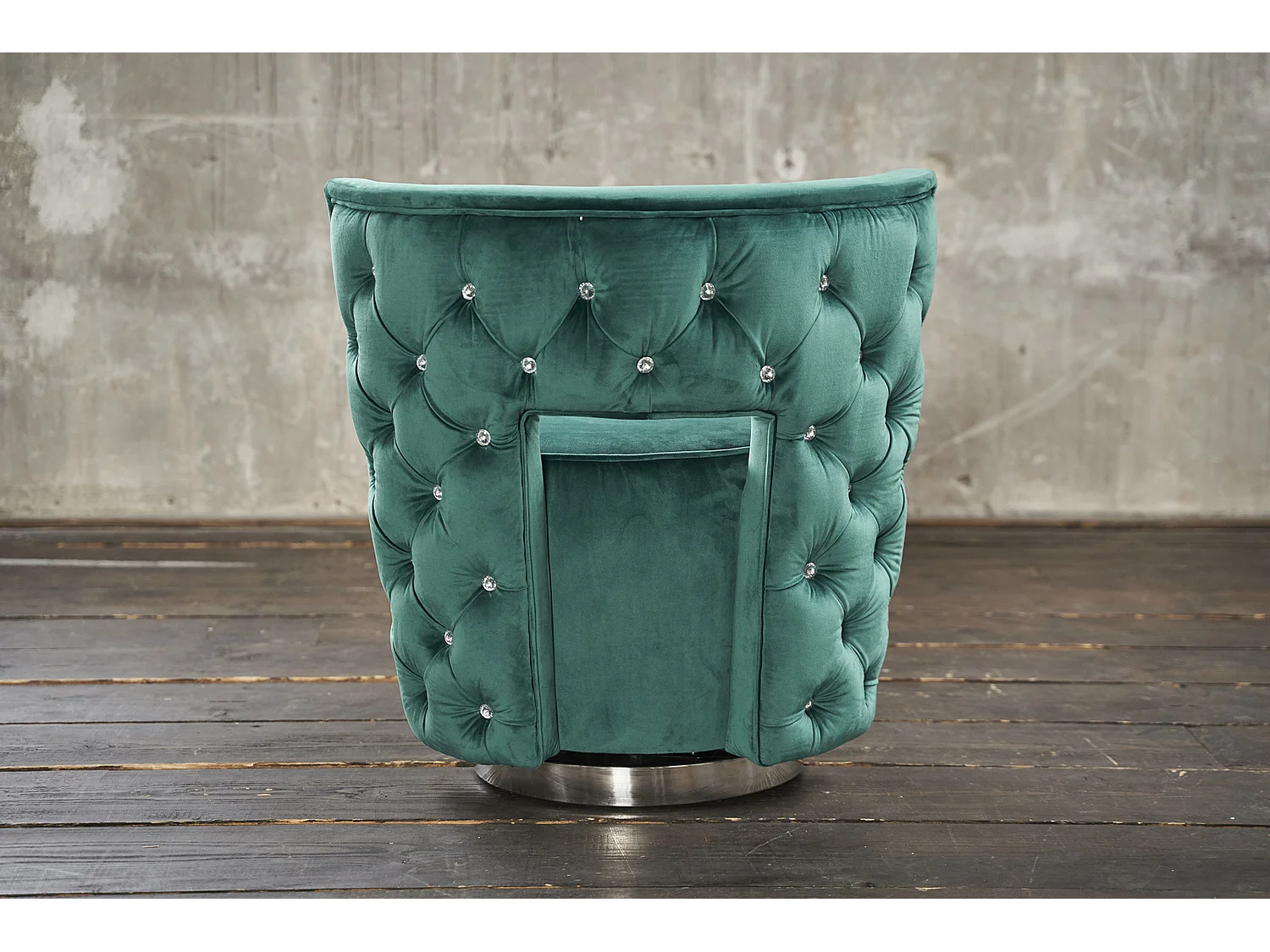 Fauteuil - Vert tissu tissé - SENSO