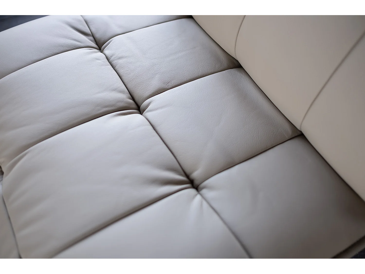 Poltrona relax - Grigio pelle - MIKO