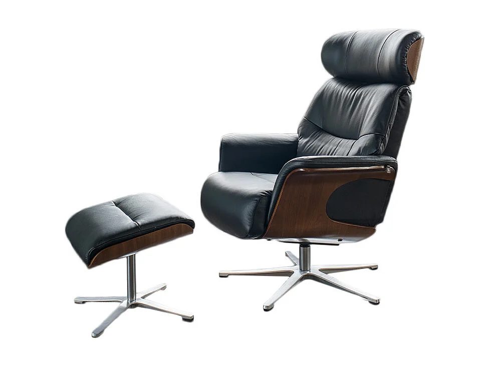 Sillón - Negro piel - TOSAR