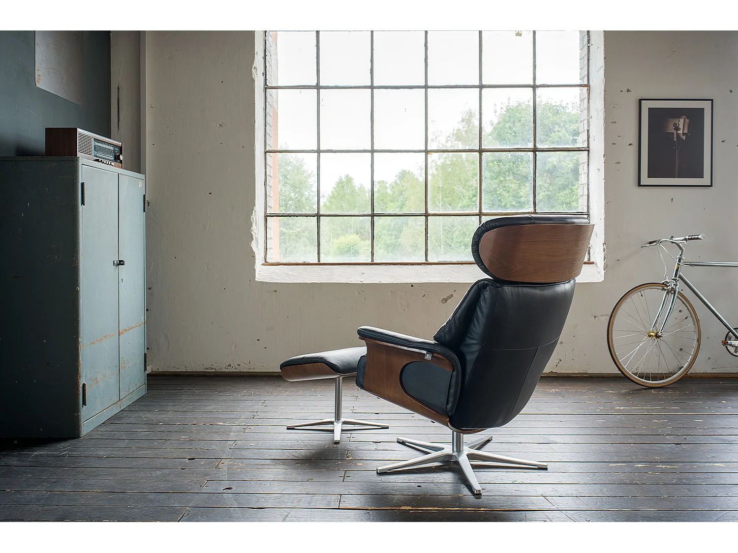 Sillón - Negro piel - TOSAR