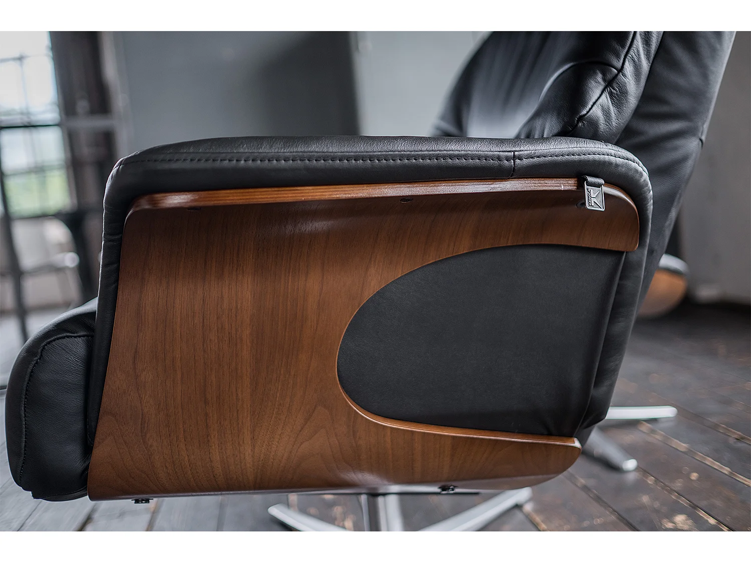 Sillón - Negro piel - TOSAR