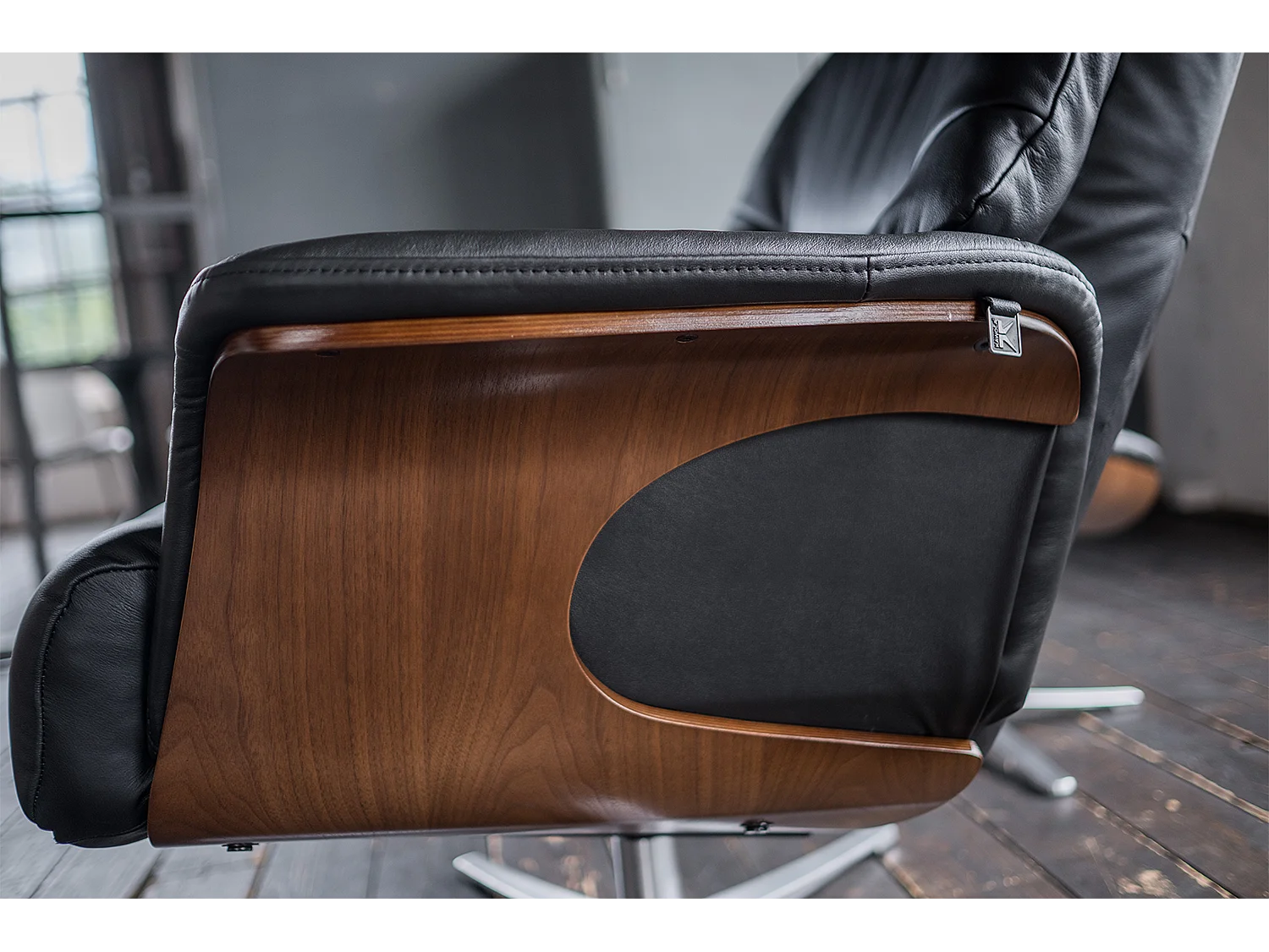 Sillón - Negro piel - TOSAR