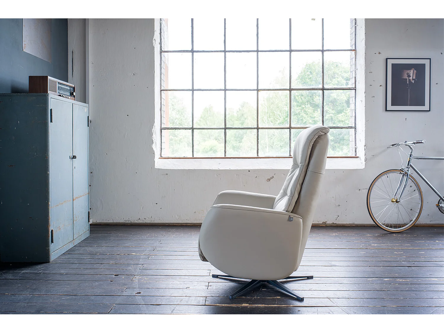 SARI - Grijs Leer - SARI