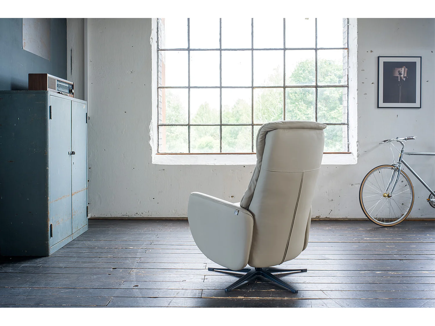 SARI - Grijs Leer - SARI