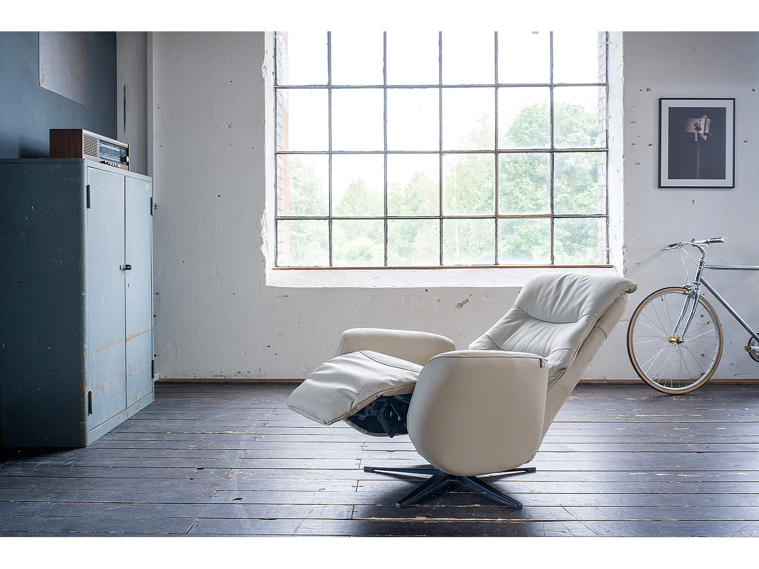 SARI - Grijs Leer - SARI