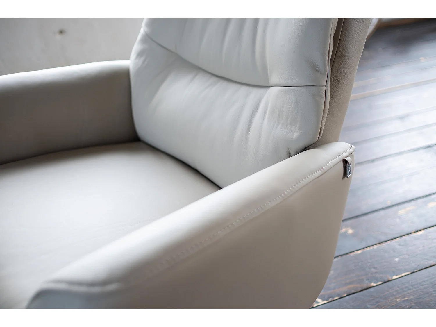 SARI - Grijs Leer - SARI