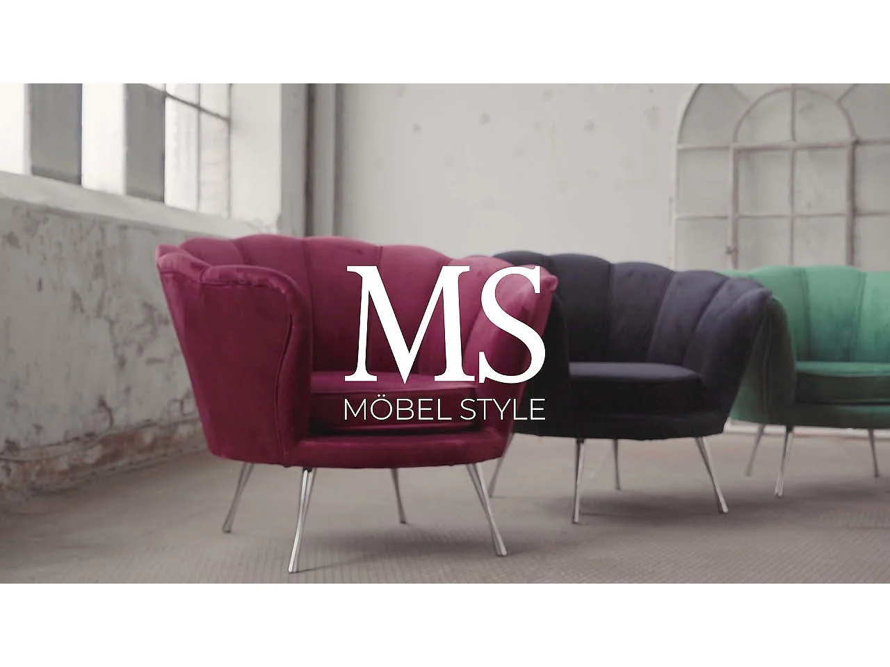 Fauteuil - Vert Velours - NARLA