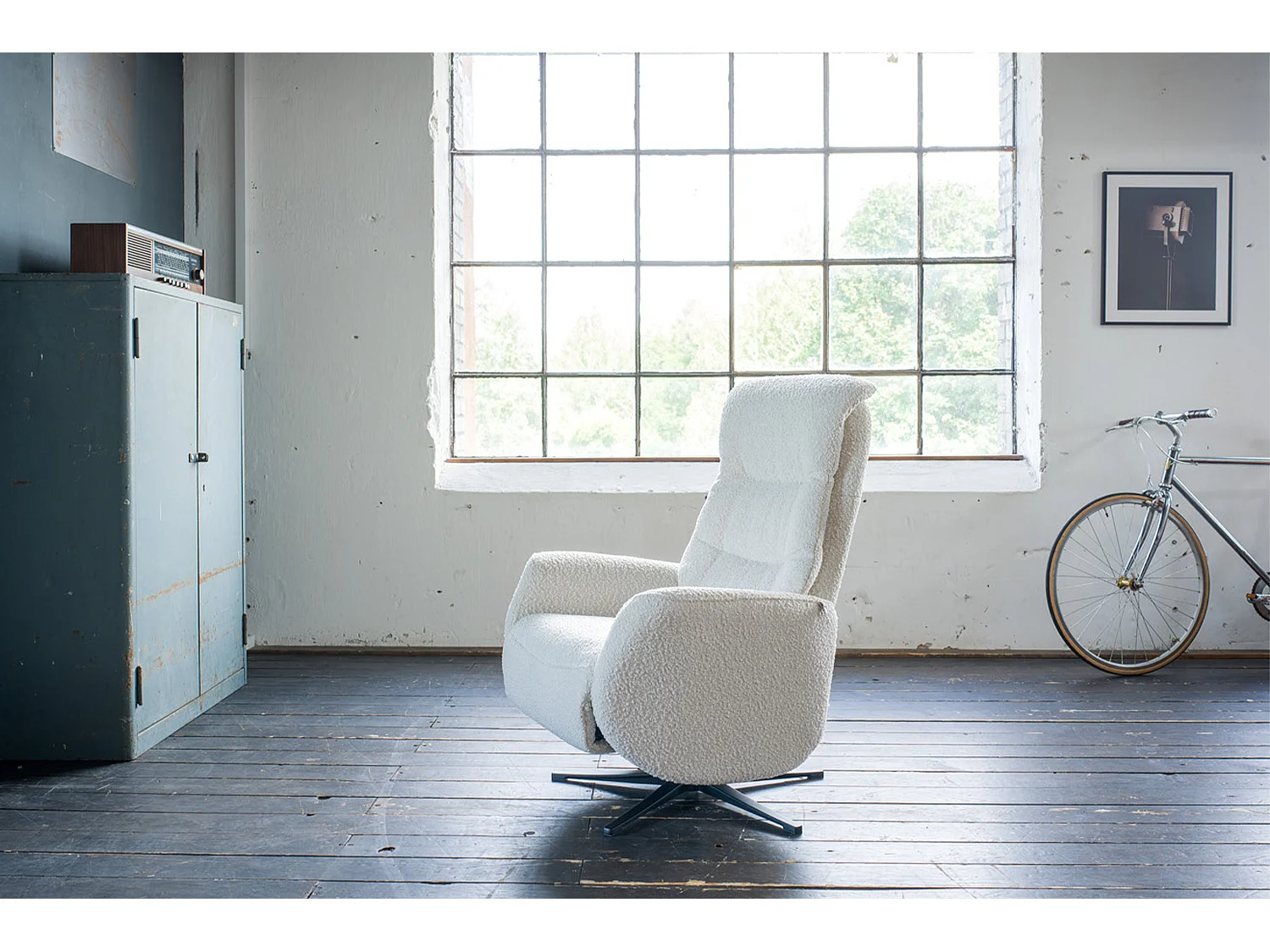 SARI - Lichtgrijs Geweven stof - SARI