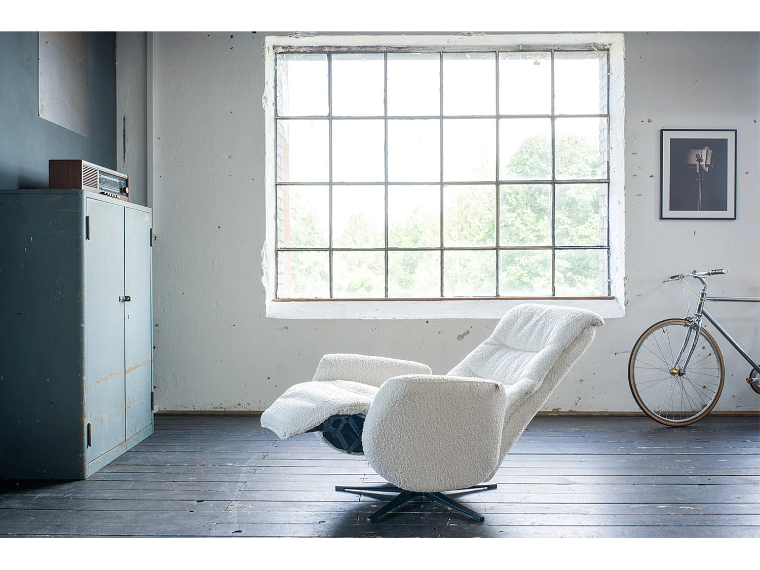 SARI - Lichtgrijs Geweven stof - SARI