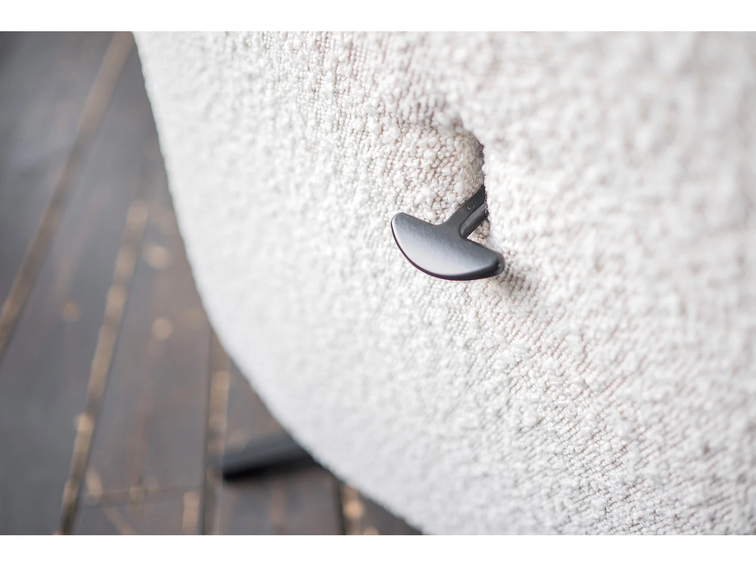 SARI - Lichtgrijs Geweven stof - SARI