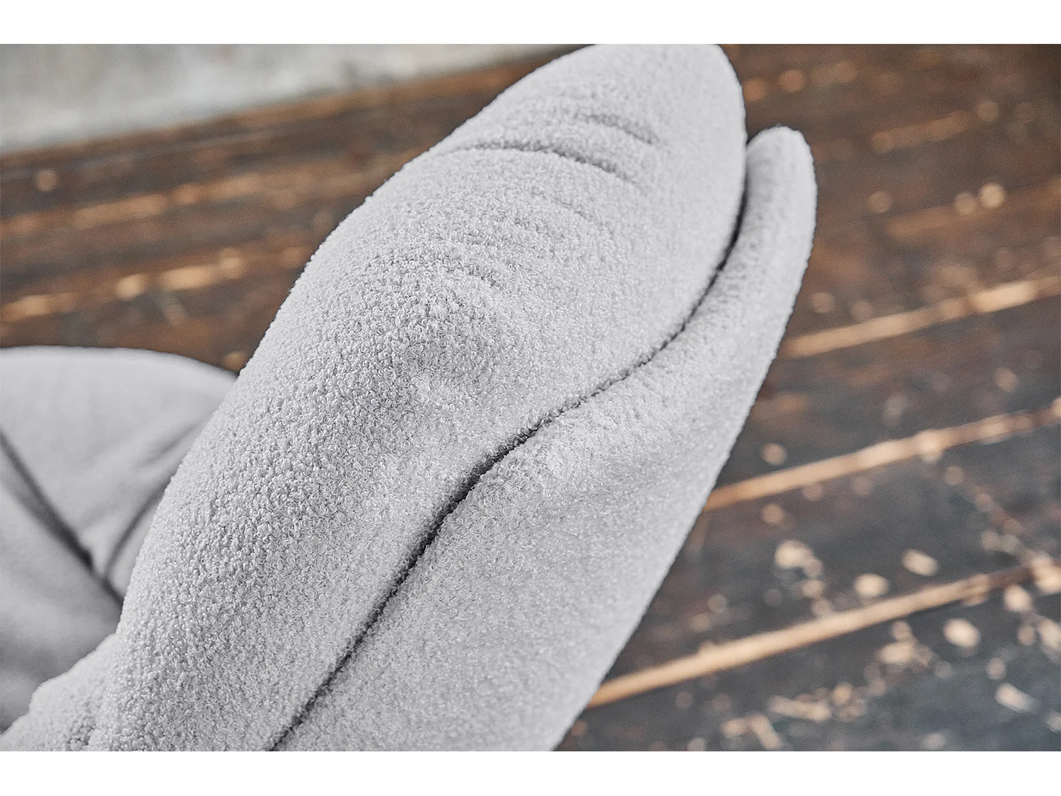 Fauteuil - Gris tissu tissé - AVON