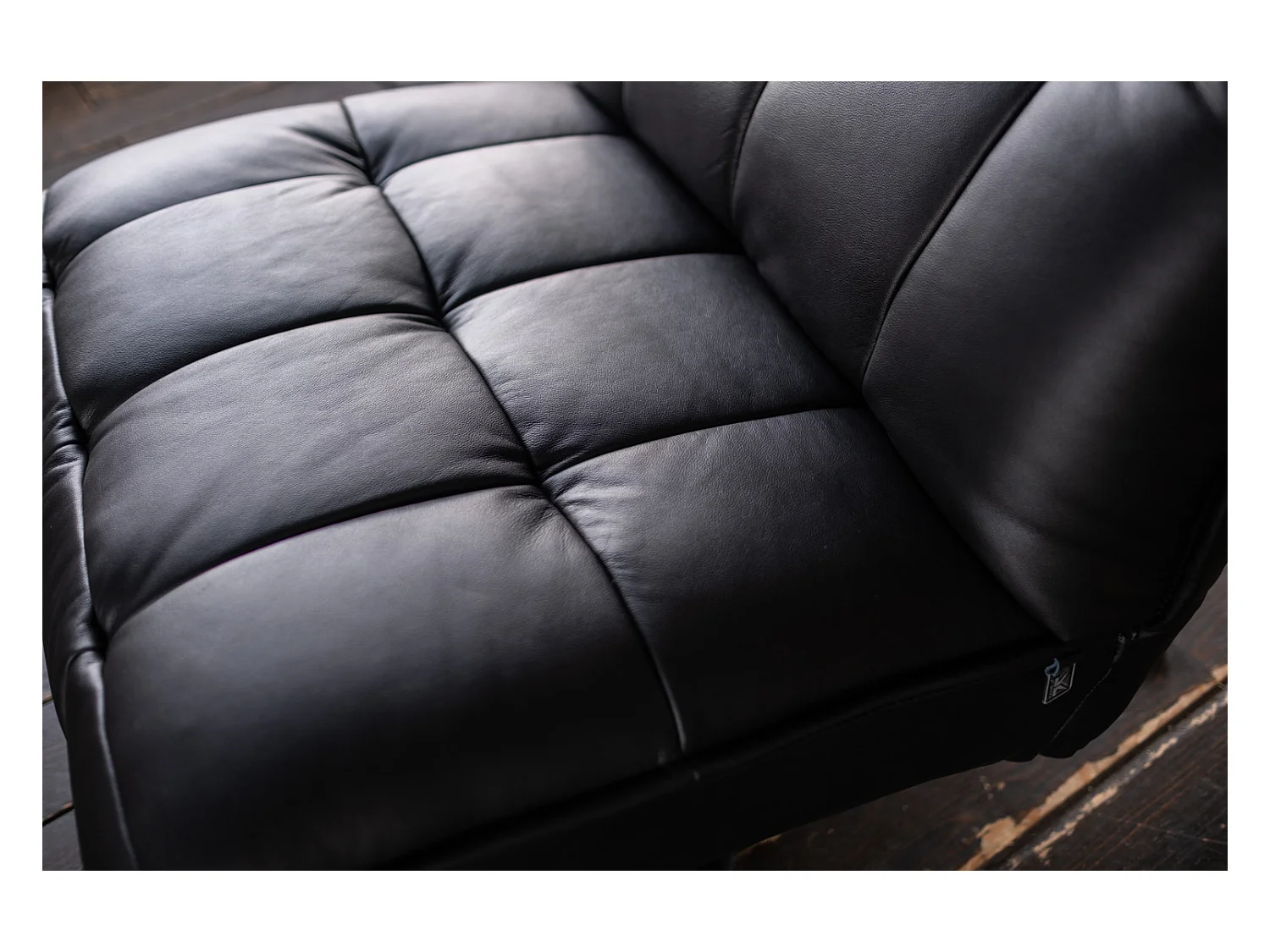 Relaxsessel - Schwarz Leder - MIKO