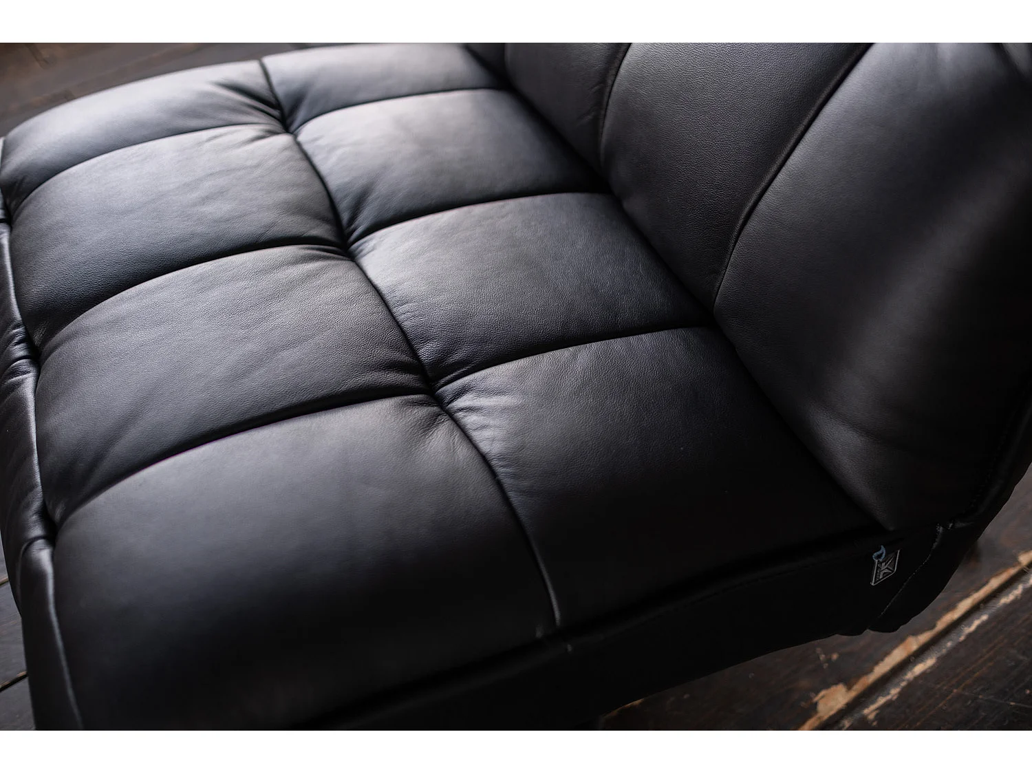 Sillón - Negro piel - MIKO