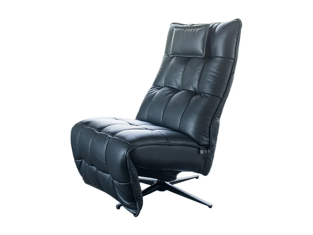 Sillón - Negro piel - MIKO