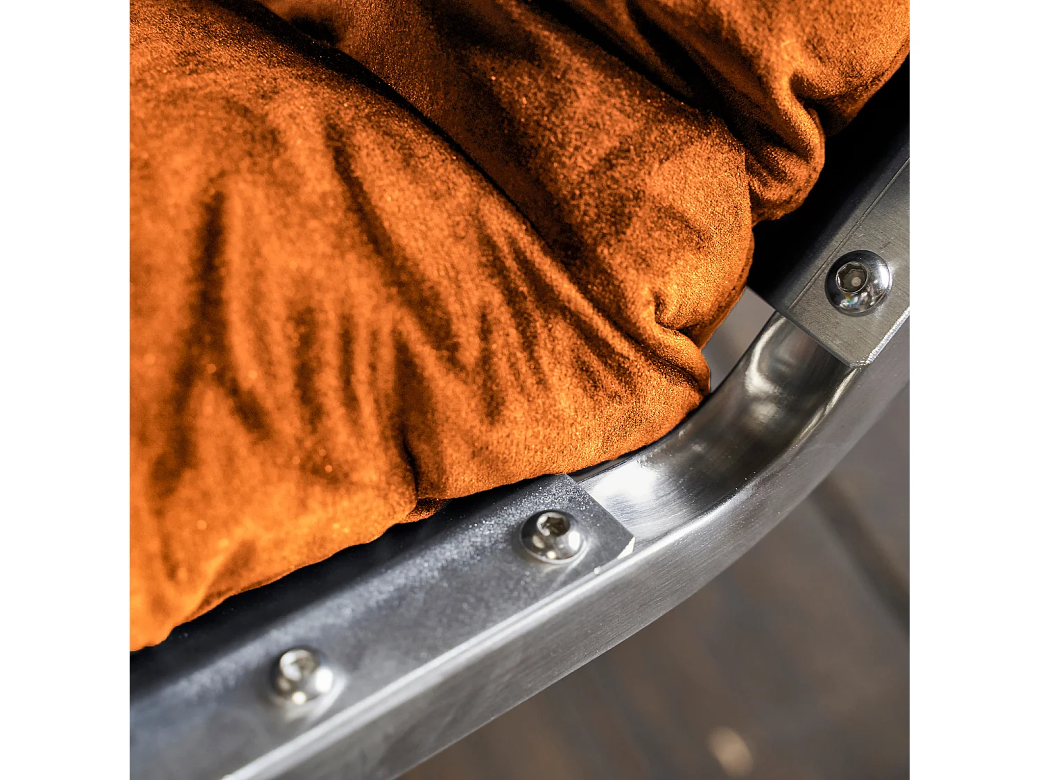 Relaxsessel - Orange Webstoff - SIRO