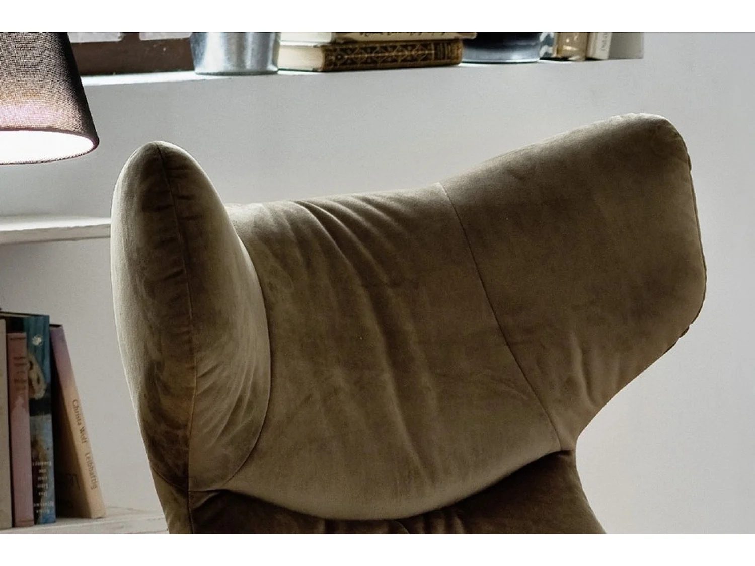 Drehsessel - Grün Velvet - RANDY