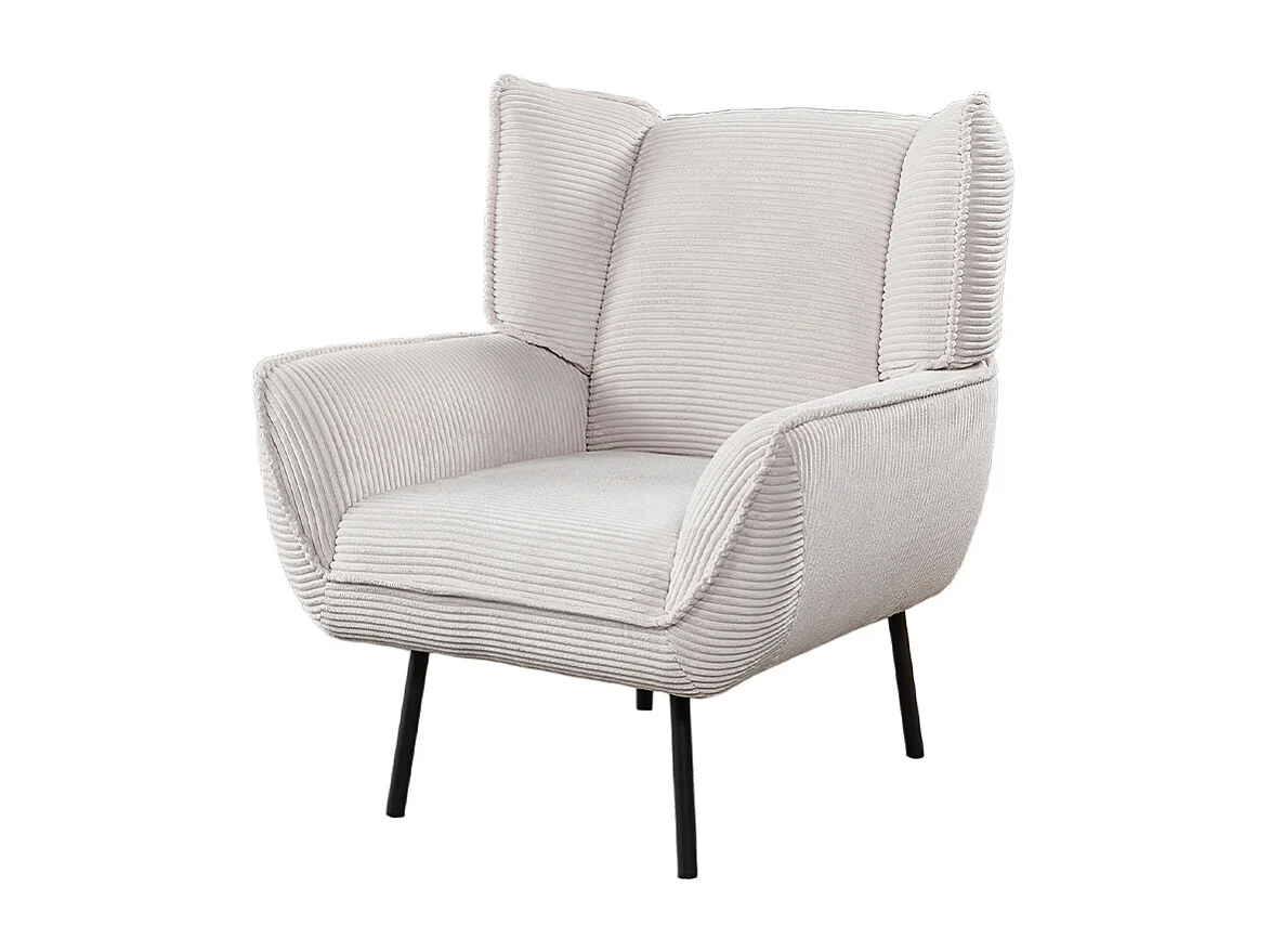 Relaxsessel - Cremeweiß Cord - CALLA