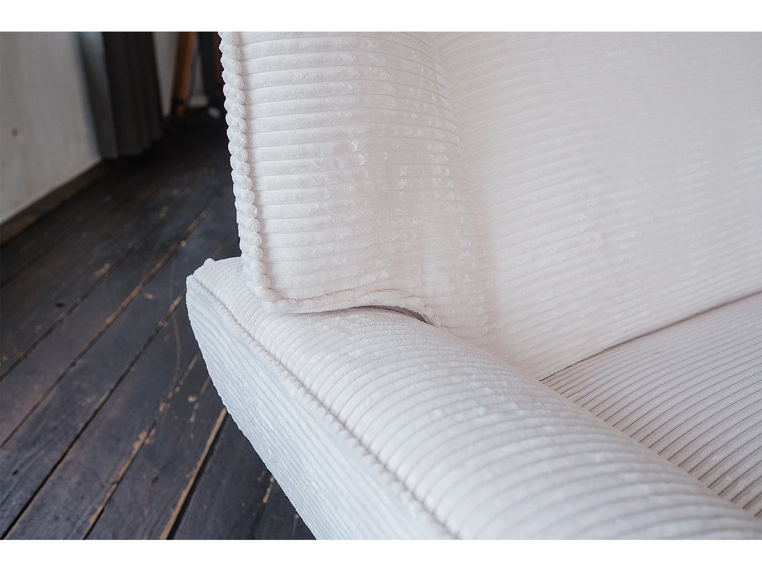 Relaxsessel - Cremeweiß Cord - CALLA