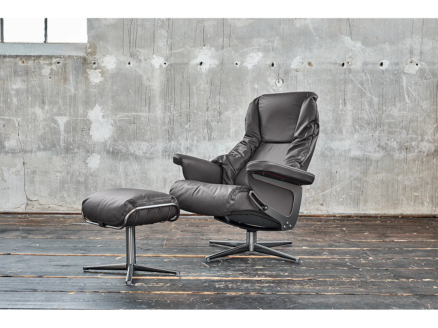 MODO - Grijs Leer - MODO