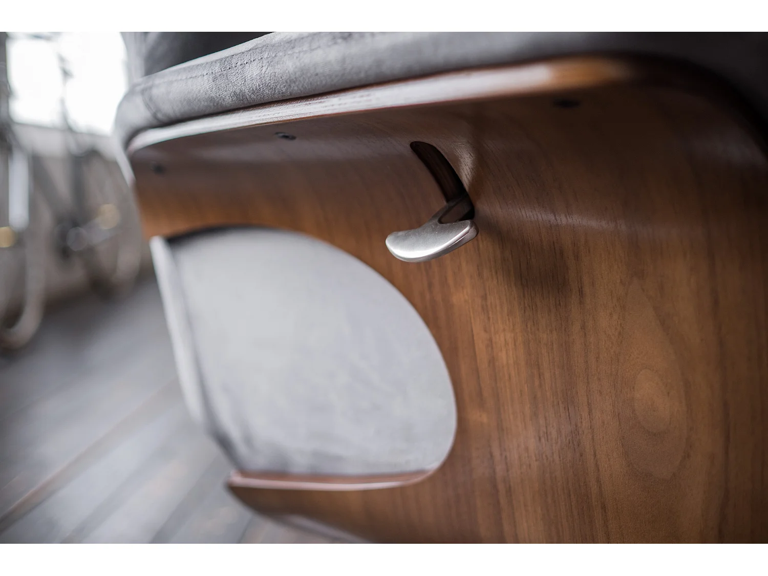 Relaxfauteuil - Steengrijs Fluweel - TOSAR