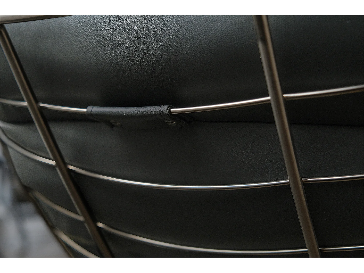 Fauteuil - Grijs Leer - ROWA