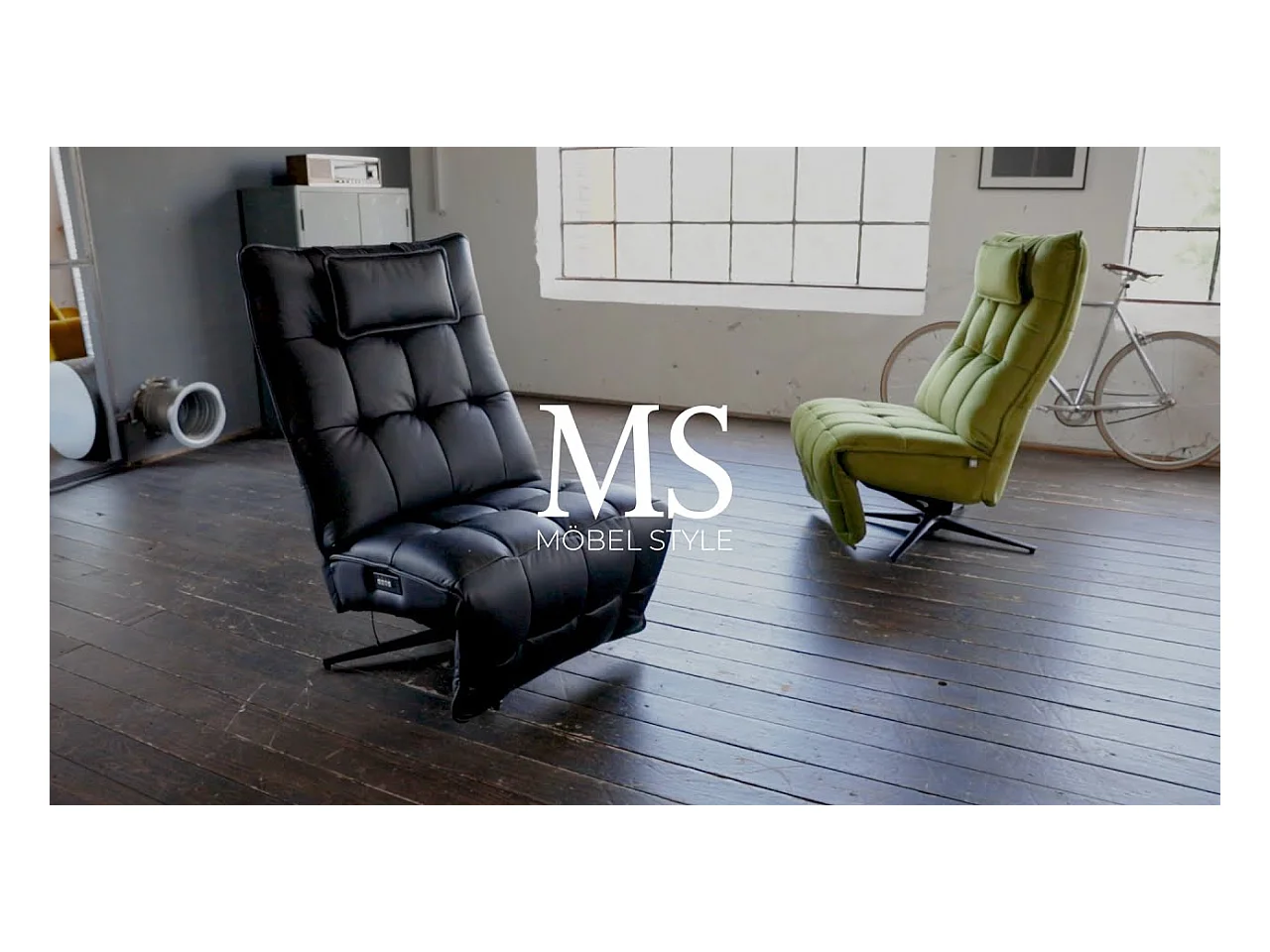 Fauteuil - marron cuir - MIKO