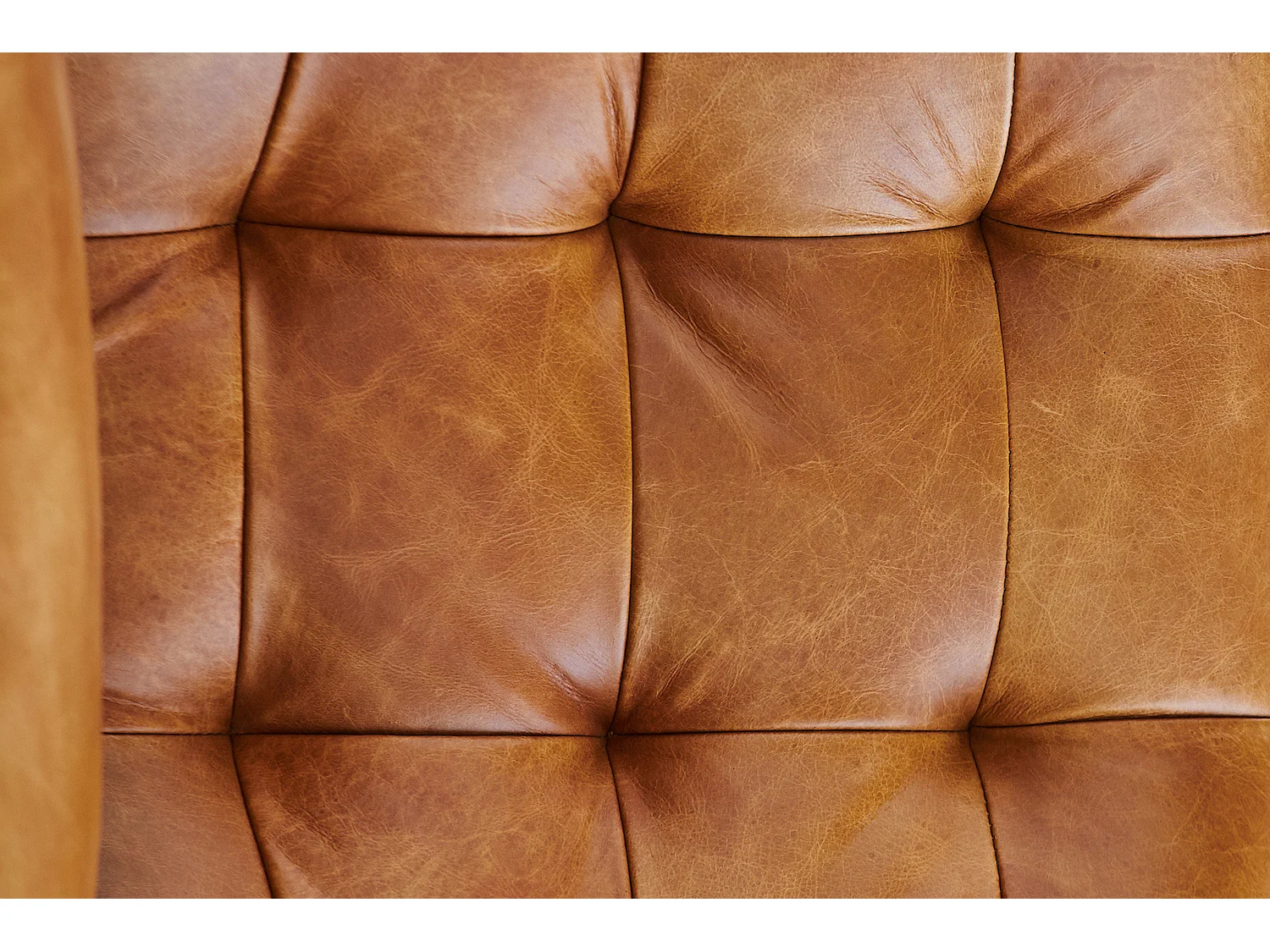 Drehsessel - Braun Leder - RELEXA