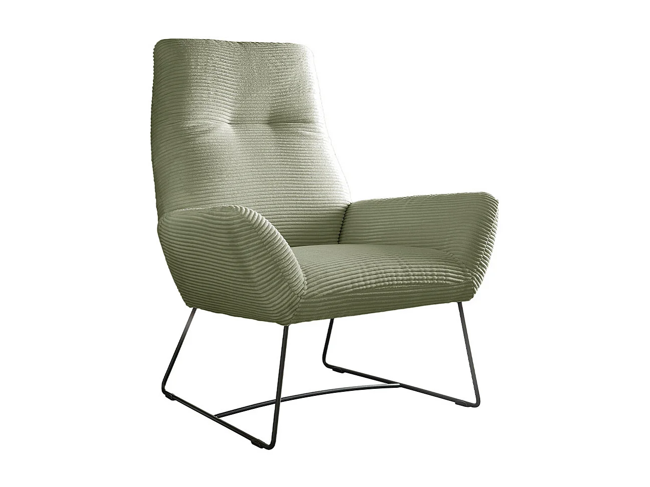 Sillón - Verde Pana - BISA