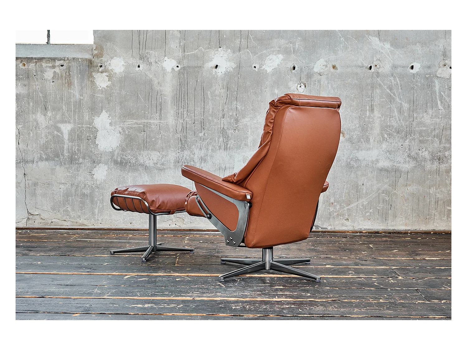 Sillón - marrón piel - MODO