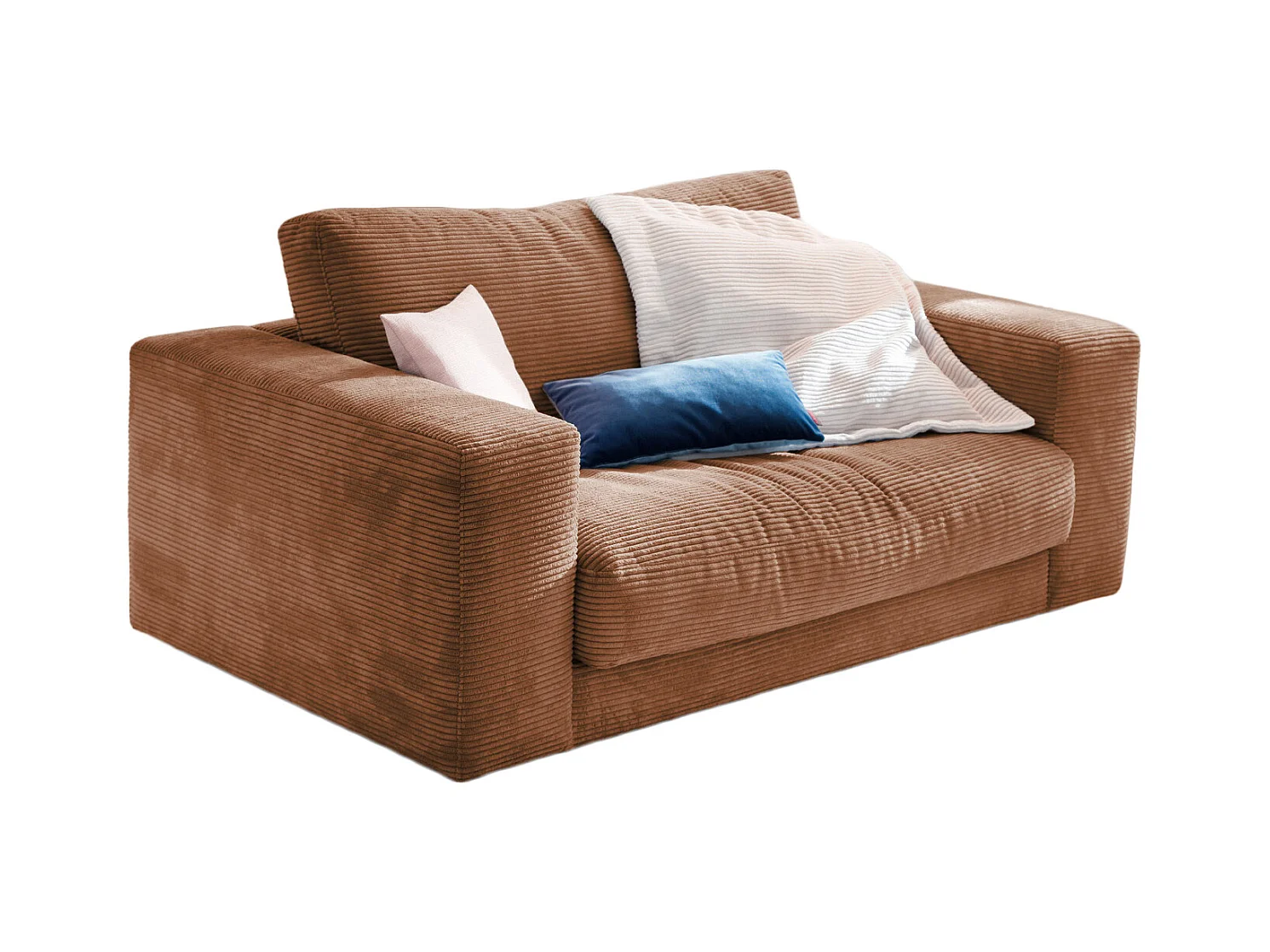 Relaxsessel - Braun Cord - MADELINE