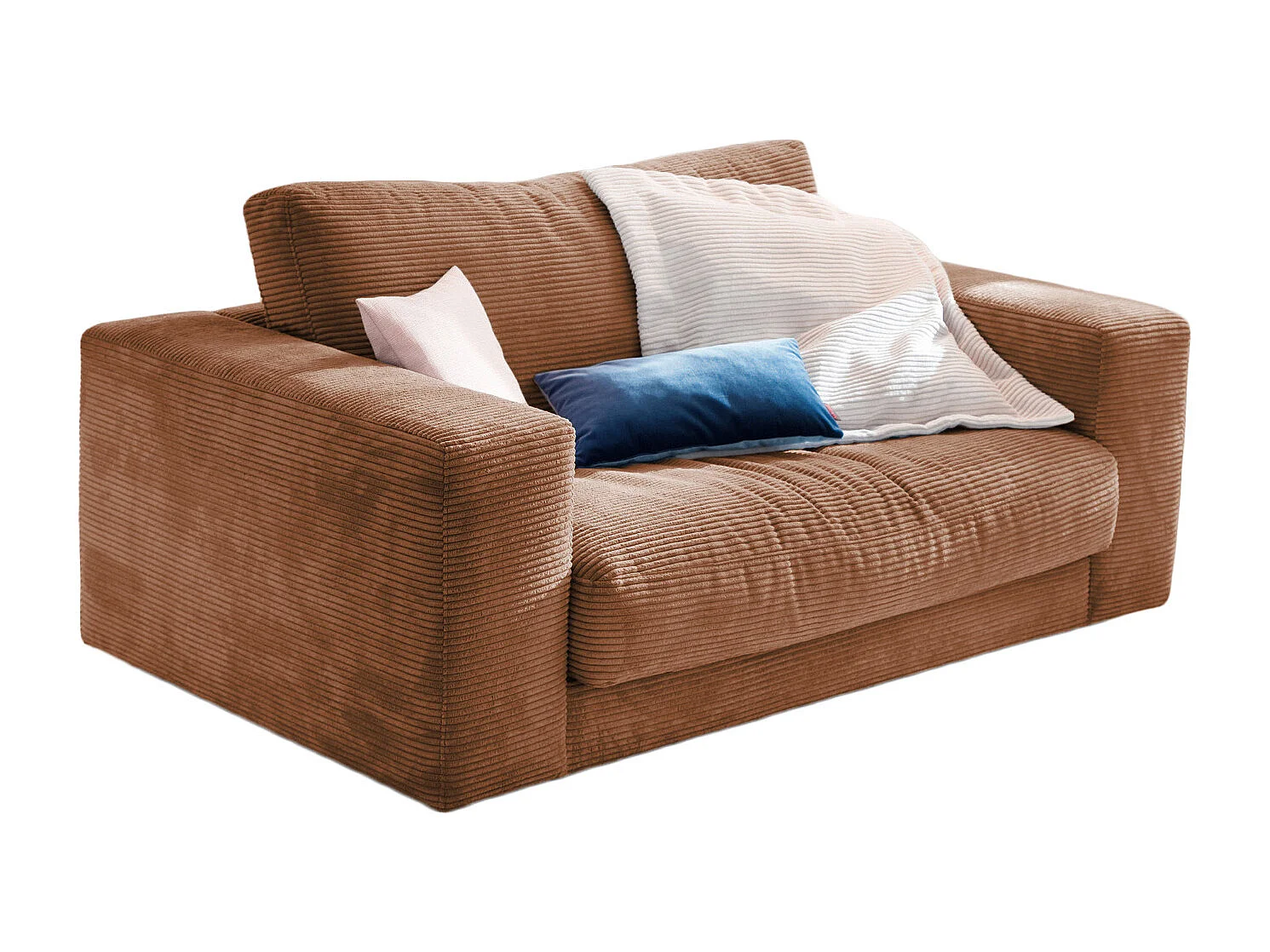 Relaxsessel - Braun Cord - MADELINE