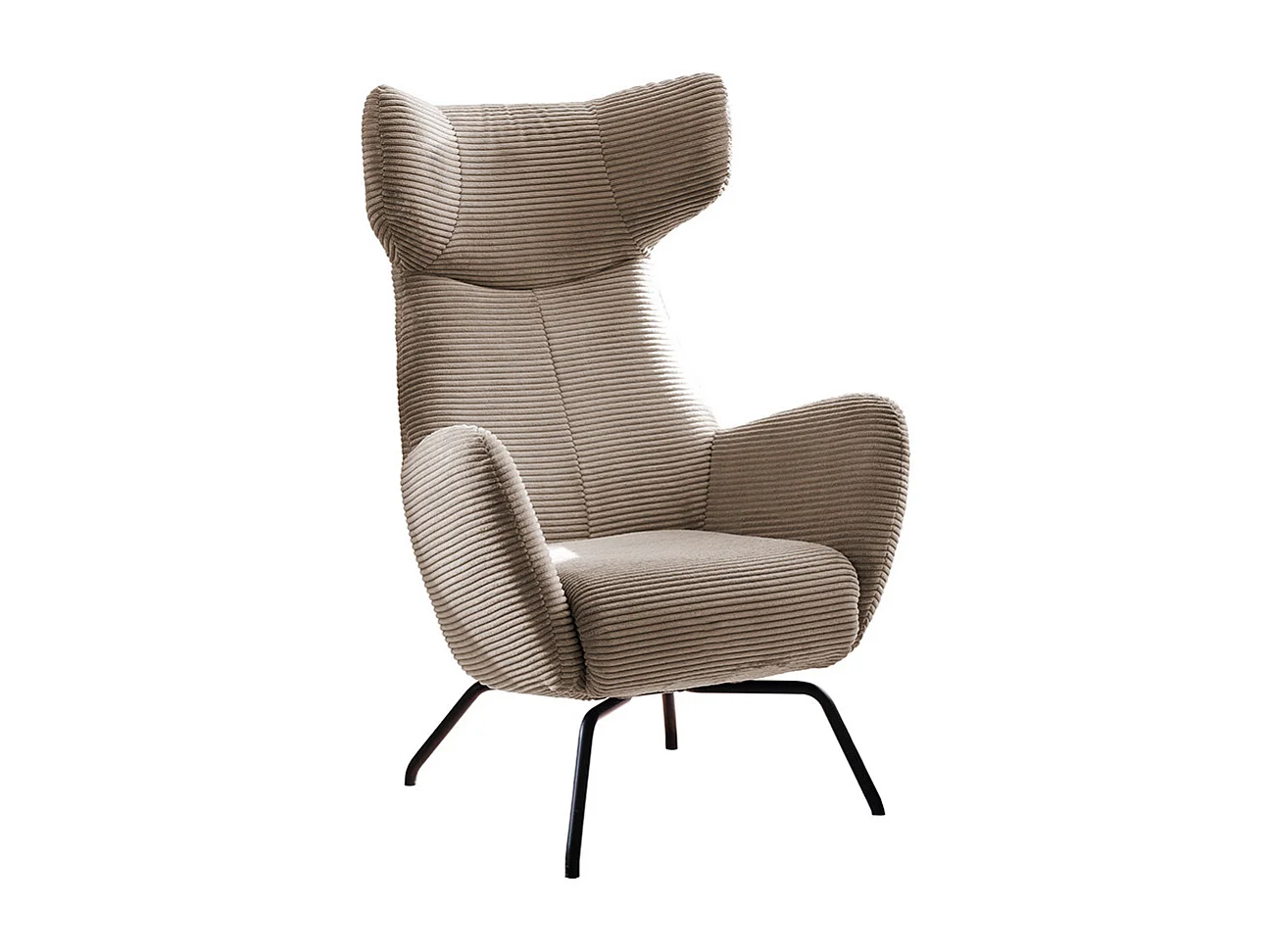 Fauteuil - Taupe Koord - LOTTE