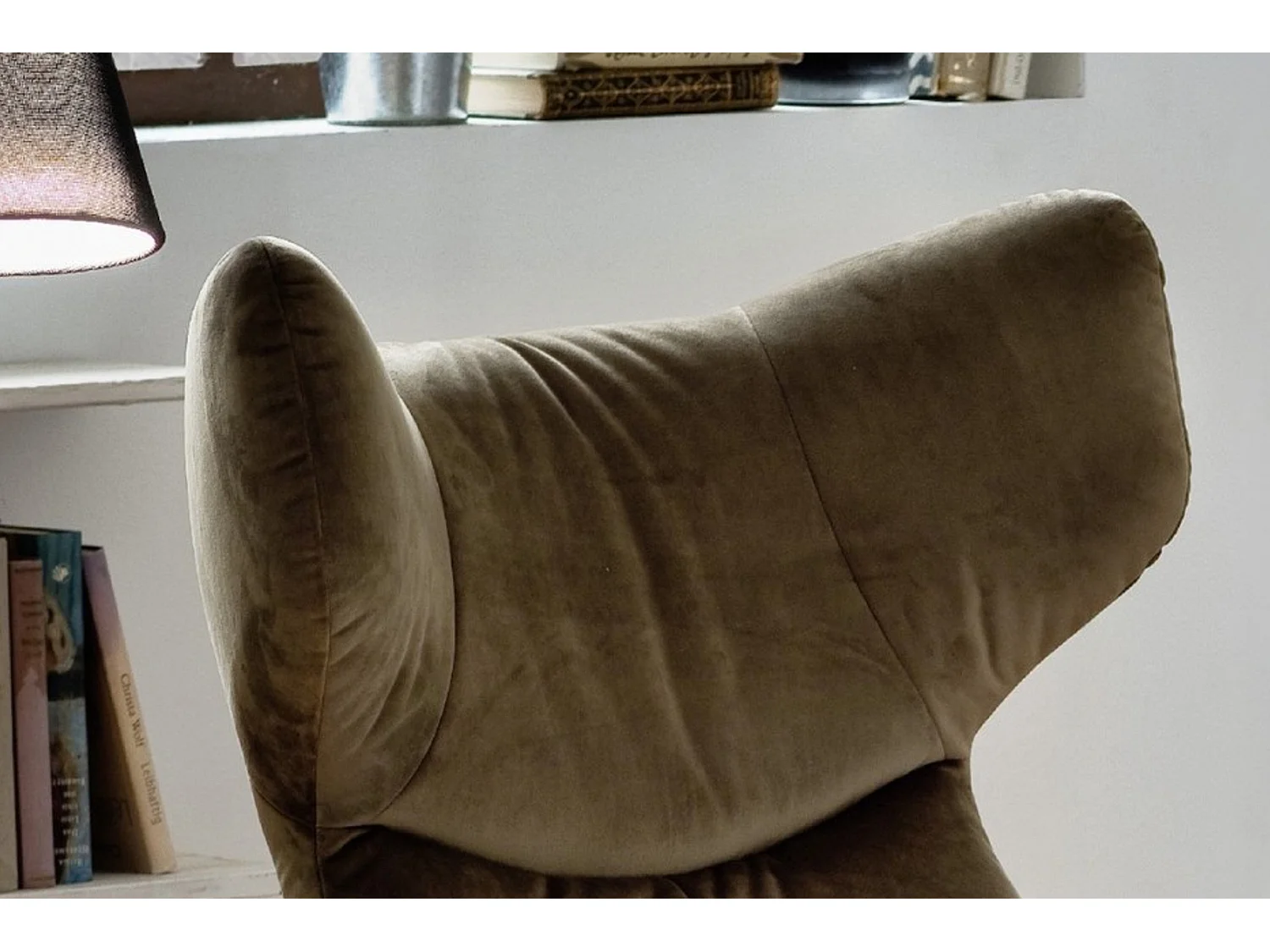 Drehsessel - Grün Velvet - RANDY