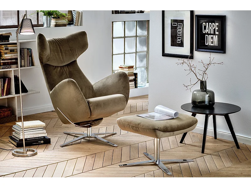 Chaise - Vert Velours - RANDY