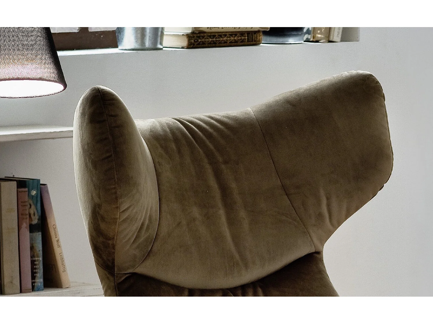 Draaibare fauteuil - Groen Fluweel - RANDY