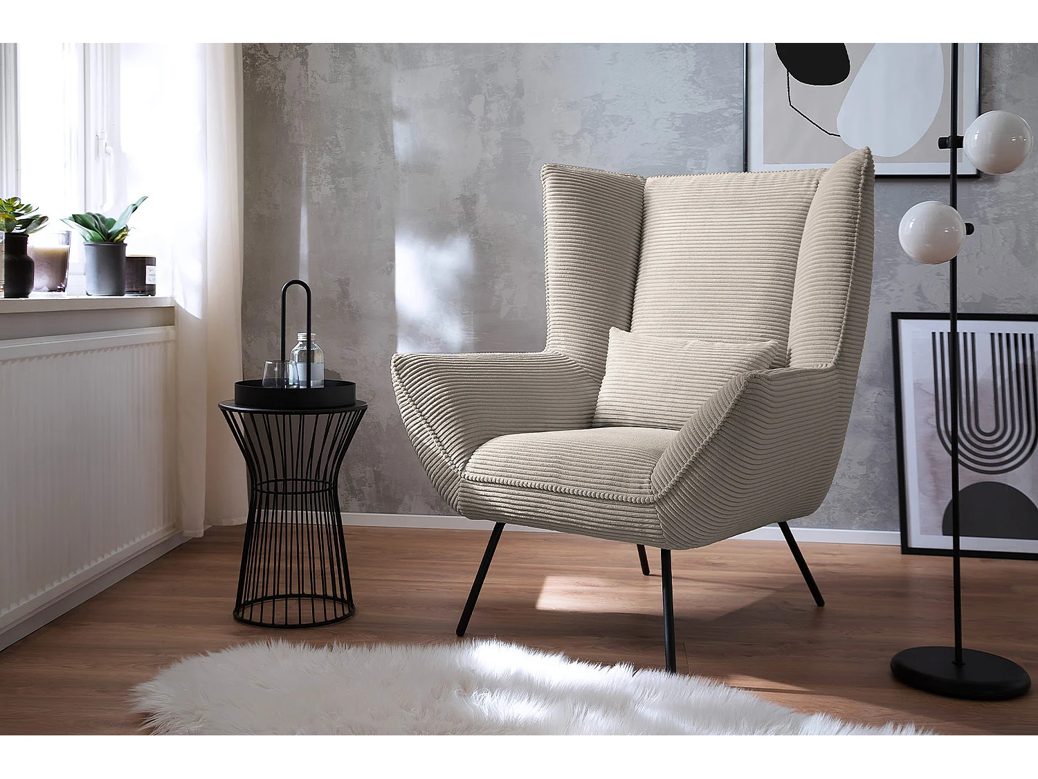 Relaxsessel - Granit Cord - IVA